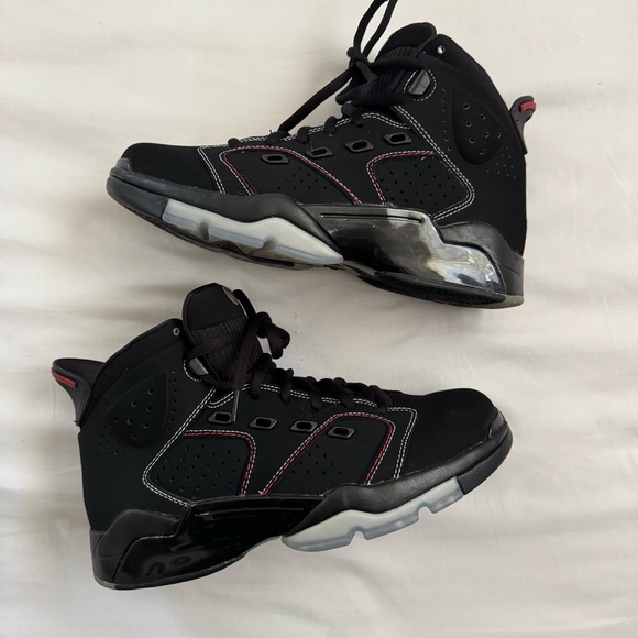 Jordan Other - Air Jordan (size 7.5) unisex men’s 6-17-23 Black/University Red Noir/rouge shoes